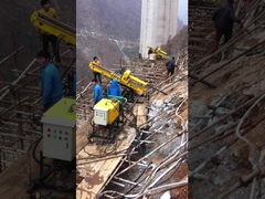 Hydraulische boorgatboormachine Ankerboorplatform Slopenbouw