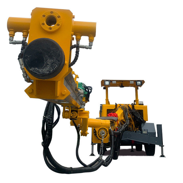 Φ43mm- Φ89mm Boring Diameter Tunneling Jumbos voor 0-12m Boorgatdiepte en ≤15% klimvermogen